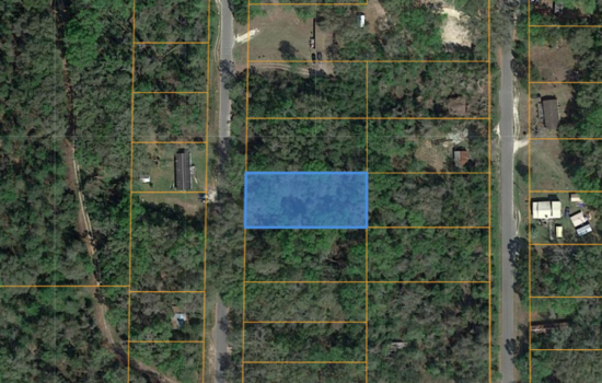 0.42 AC Mobile Home or Building lot in Perry, FL! Paved road, electricity at lot line! 5 miles to Walmart and Restaurants