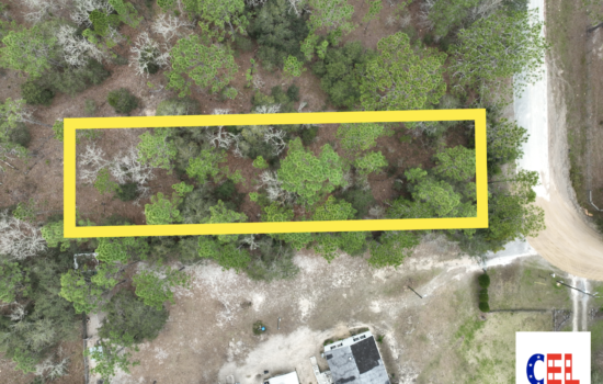 0.46 AC mobile home or building property in Morriston, FL! Near Goethe State Forest, Big Cypress Boardwalk, and Several RV Campgrounds.