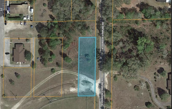 0.35 Acre COMMERCIAL Lot in Perry, FL! Next to high school. Adjacent 0.58 AC commercial lot available