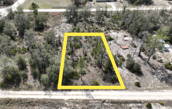 0.23 Acre Lot – Partially Cleared – Bring Your Mobile, Build, or Camp – Endless Possibilities!