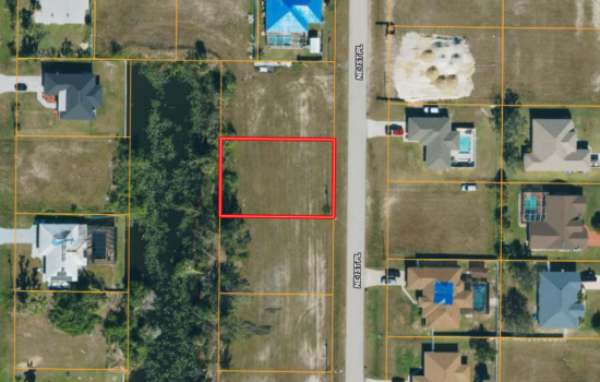 0.25 Acre Lot on Fresh Water Canal – Cape Coral, Florida!